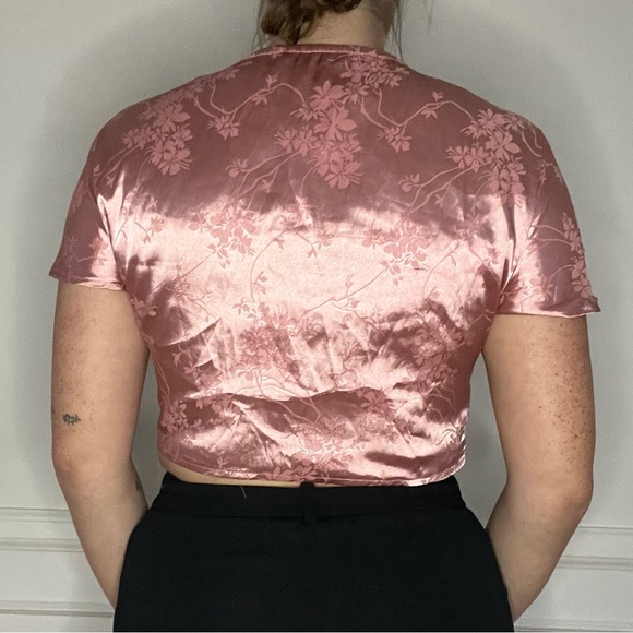 Pink wrap top - Picture 6 of 6